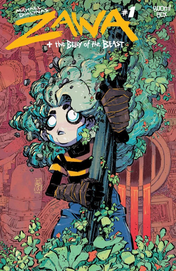Zawa + The Belly of the Beast #1 (Cover B Corona Variant)