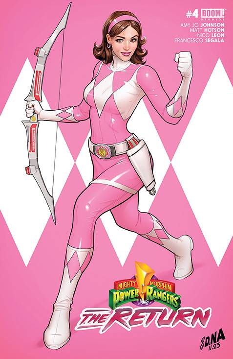 Mighty Morphin Power Rangers: The Return #4 (Cover B David Nakayama Variant)