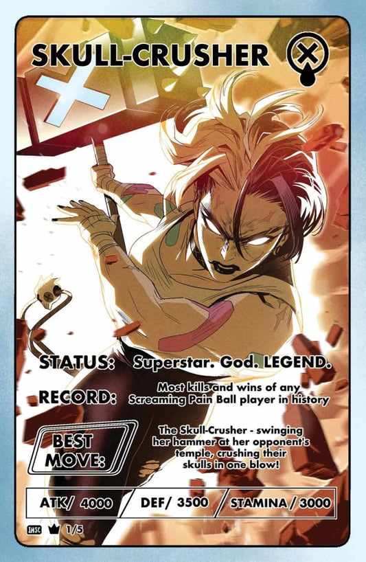 I Heart Skull-Crusher #5 (Cover D Alessio Zonno Trading Card Variant)