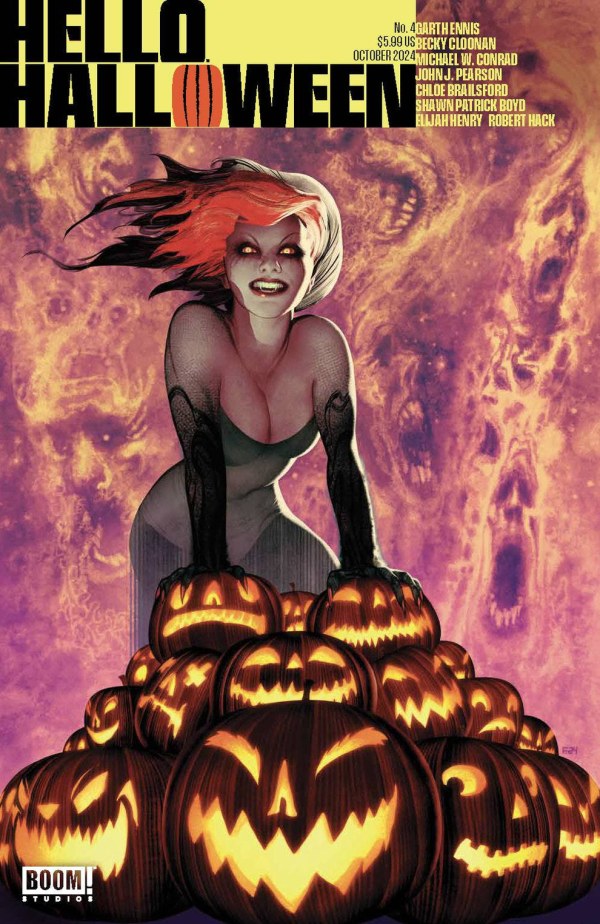 Hello Darkness #4 (Cover D Frazer Irving Hello Halloween Variant)