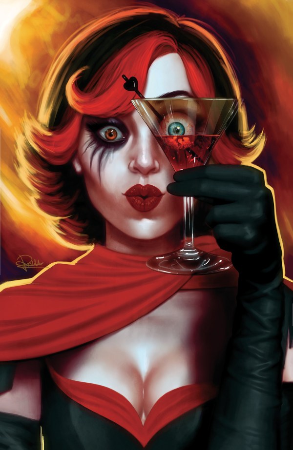Hello Darkness #14 (Cover E 1:20 Rebeca Puebla BOOM! 20th Anniversary Virgin Variant)