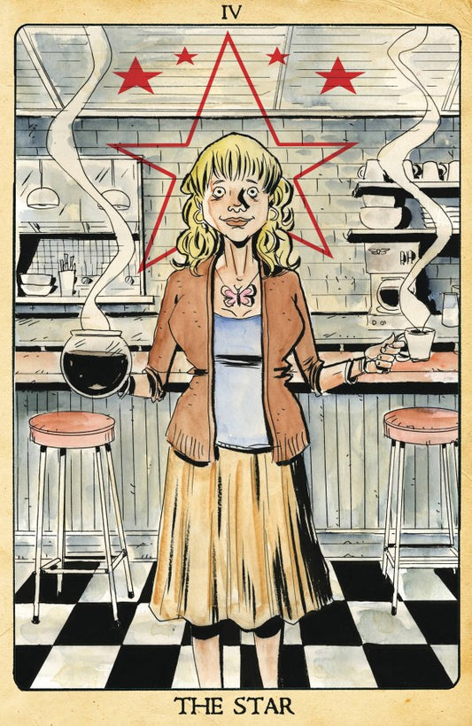 Minor Arcana #4 (Cover C 1:10 Jeff Lemire Tarot Card Variant)