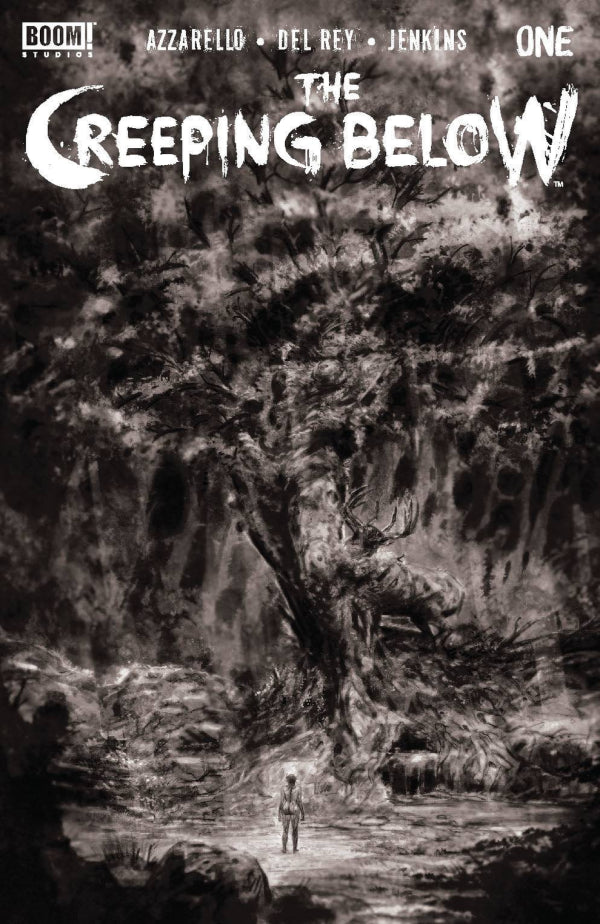 The Creeping Below #1 (2nd Printing Vanesa R. Del Rey Black & White Variant)
