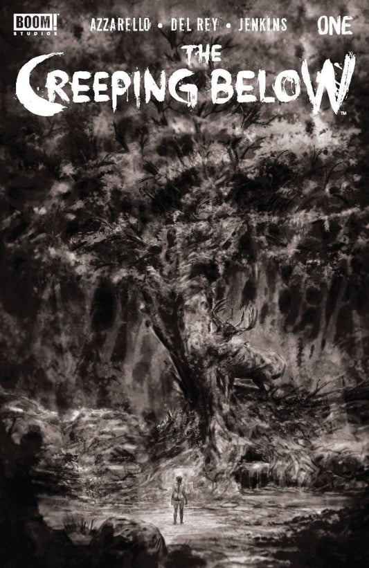 The Creeping Below #1 (2nd Printing Vanesa R. Del Rey Black & White Variant)