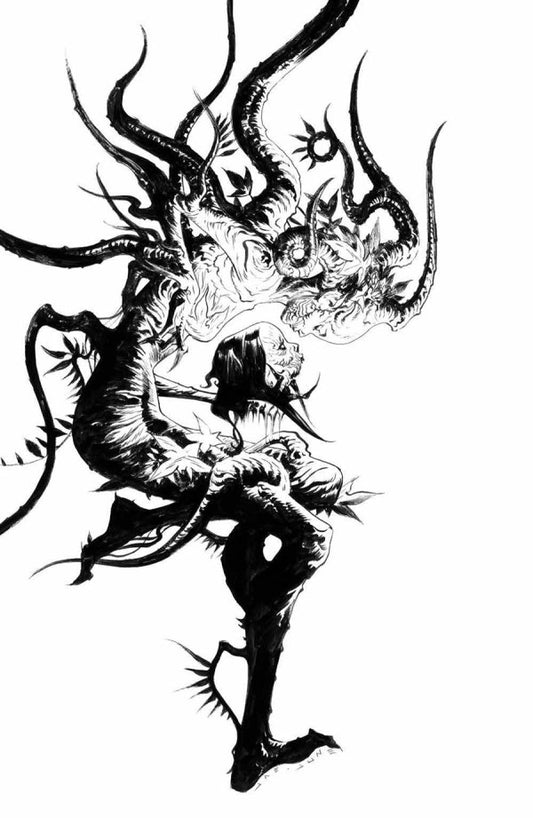 The Creeping Below #1 (Cover G One-Per-Store Jae Lee Black & White Virgin Variant)