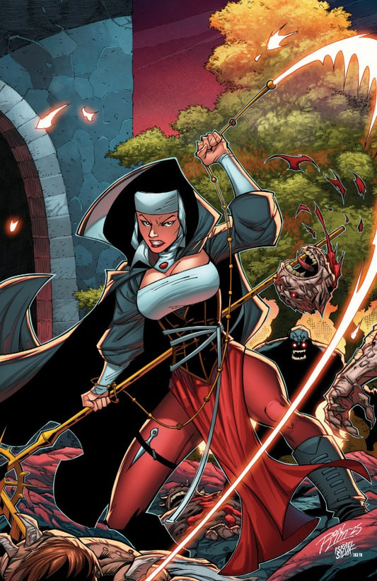 Marian Heretic #3 (Cover C 1:10 Ron Lim Virgin Variant)