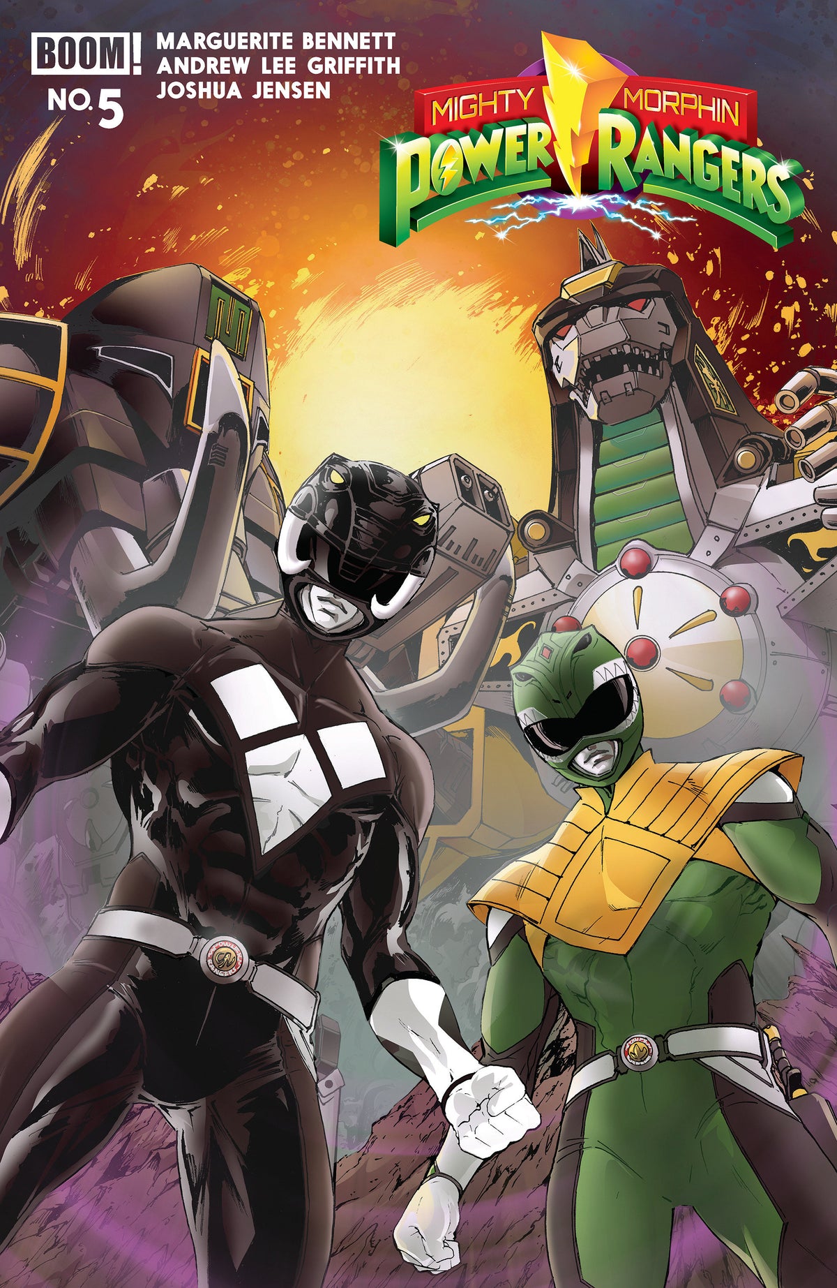 Mighty Morphin Power Rangers (2026) #5 (B Variant (Dressed, Griffith)) - PREORDER