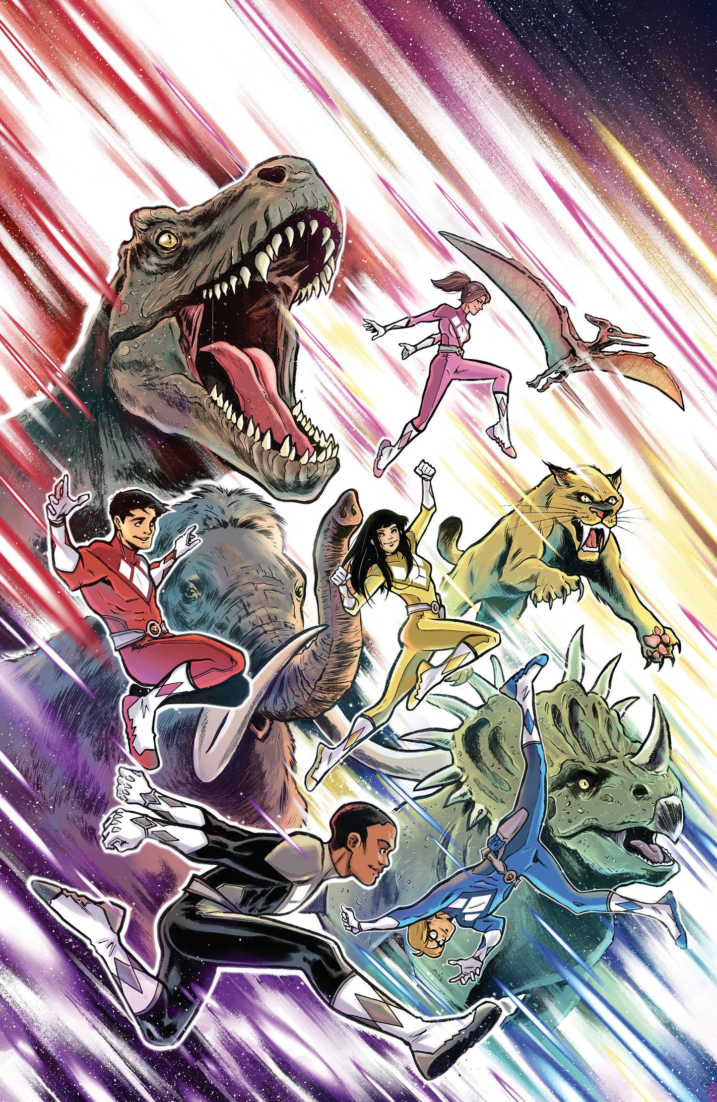 Mighty Morphin Power Rangers (2026) #6 (E Foil Variant (Full Art, Foil, Di Gianfelice)) - PREORDER