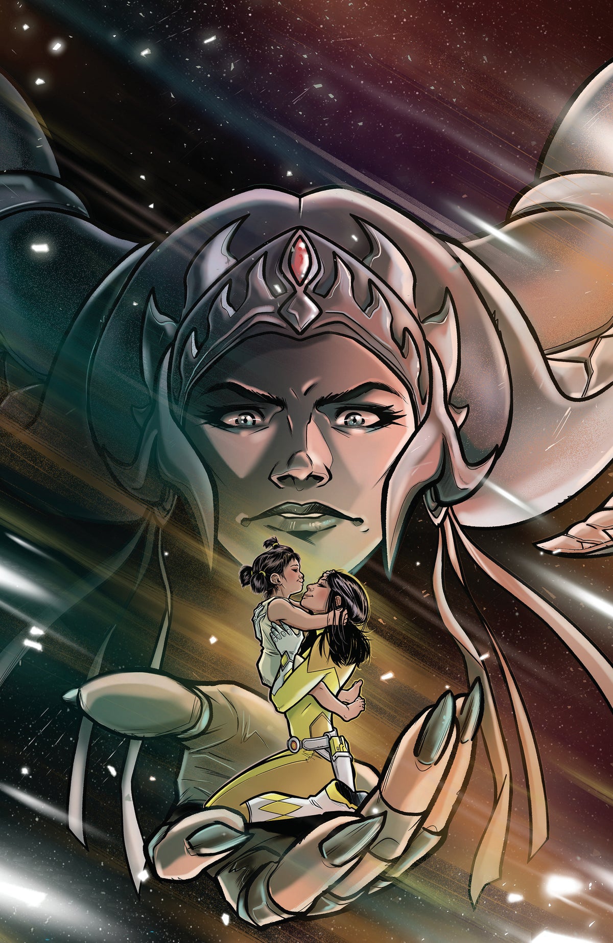 Mighty Morphin Power Rangers (2026) #7 (E Foil Variant (Full Art, Foil, Di Gianfelice)) - PREORDER