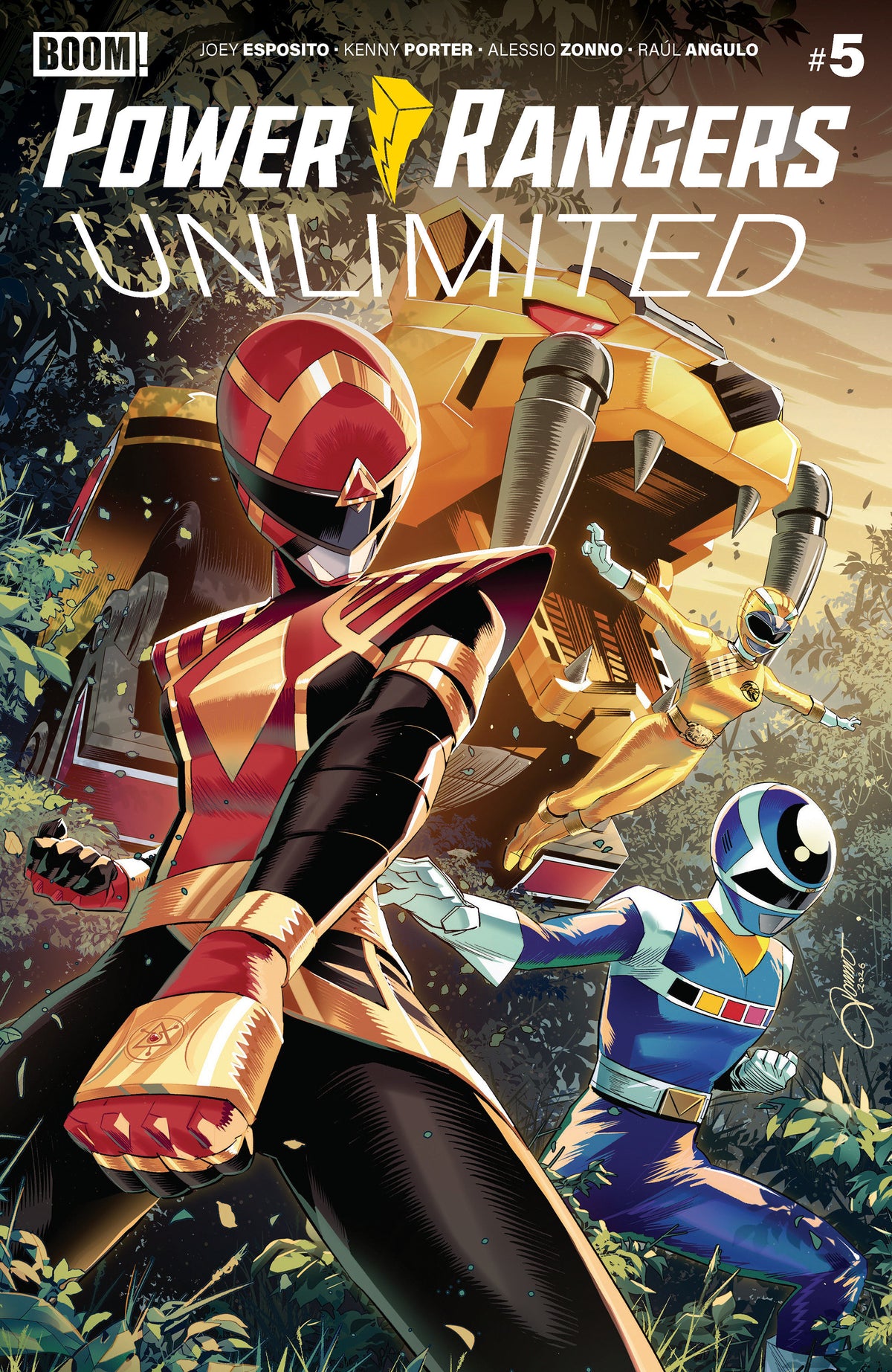 Power Rangers Unlimited #5 (A Main (Dressed, Zonno)) - PREORDER