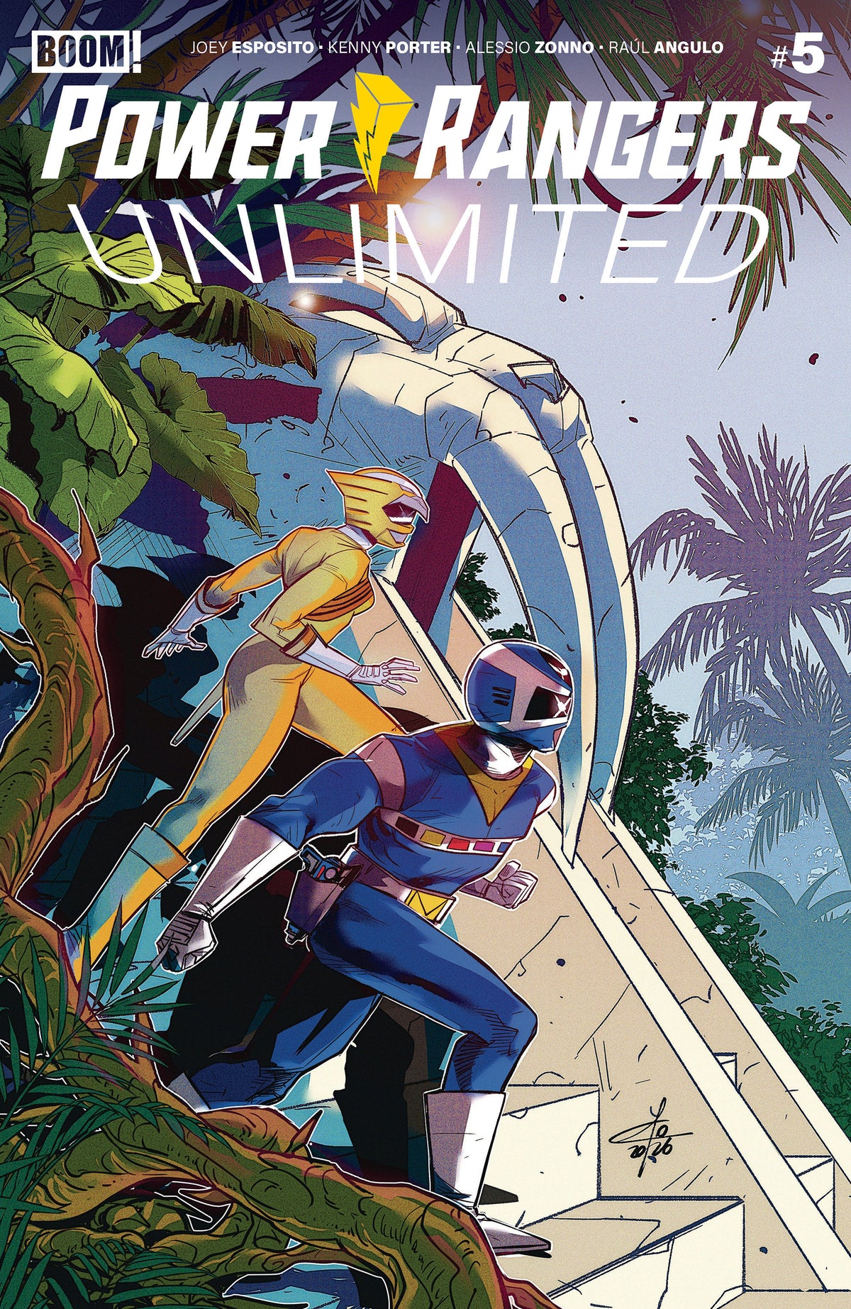 Power Rangers Unlimited #5 (B Variant (Dressed, Carlini)) - PREORDER
