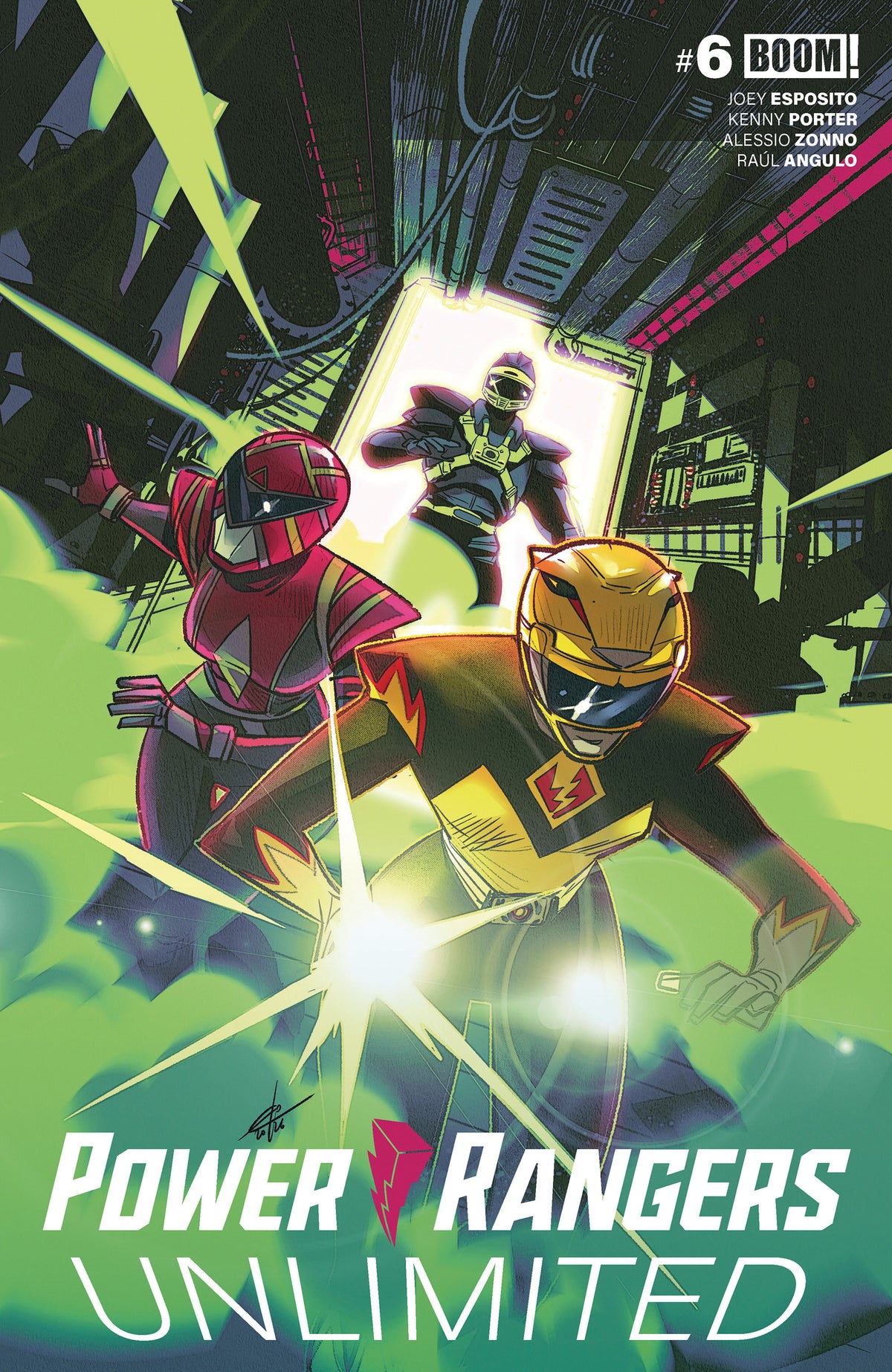 Power Rangers Unlimited #6 (B Variant (Dressed, Carlini)) - PREORDER
