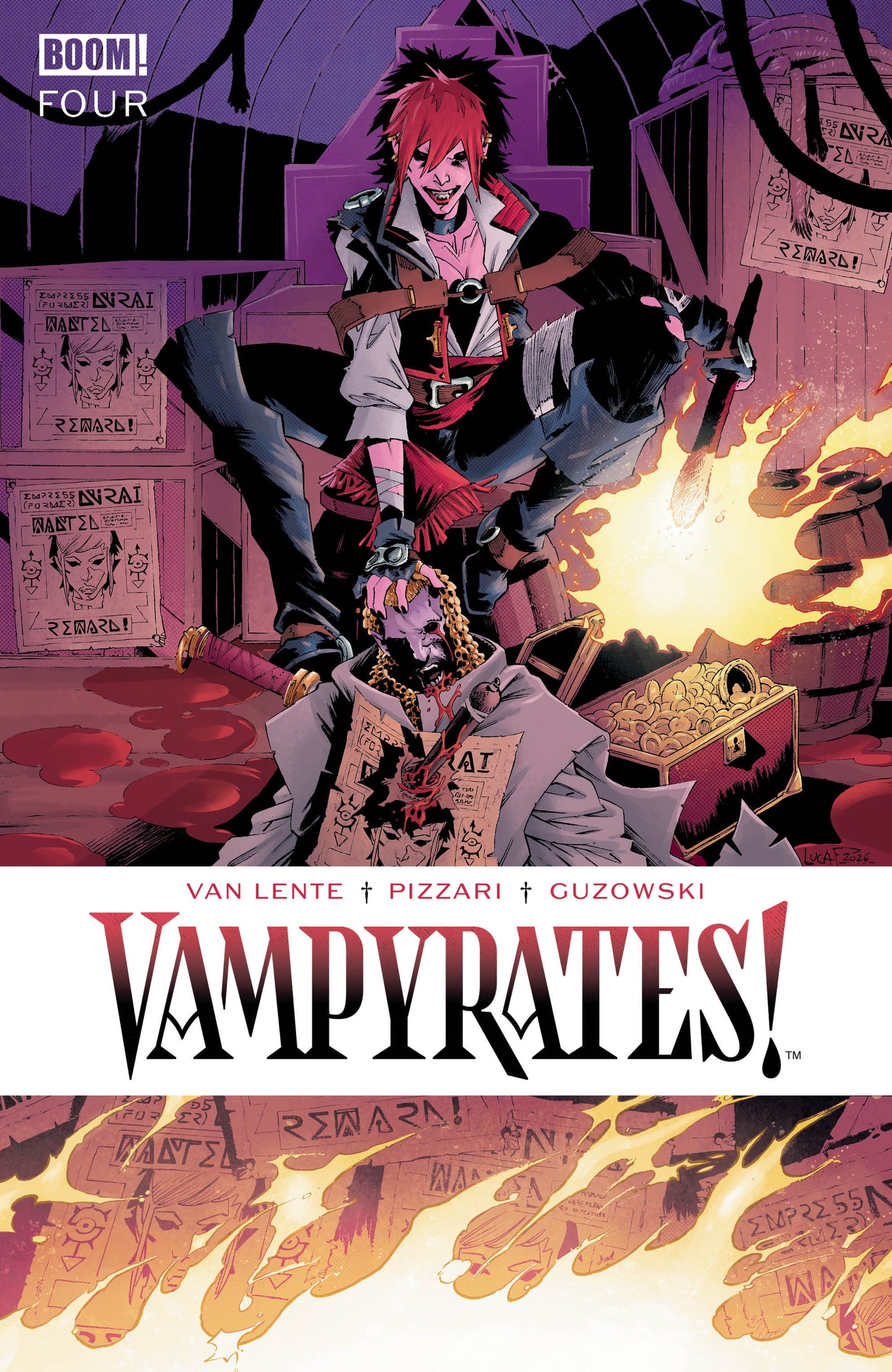 Vampyrates! #4 (A Main (Dressed, Pizzari)) - PREORDER