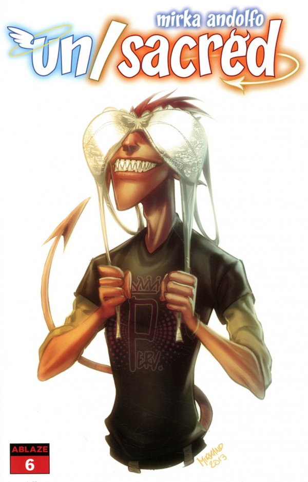 Mirka Andolfo's Un/Sacred #6 (Cover B Mirka Andolfo Bra Face Variant)