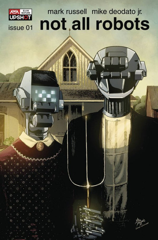 Not All Robots #1 (Cover B Mike Deodato Jr. Variant)