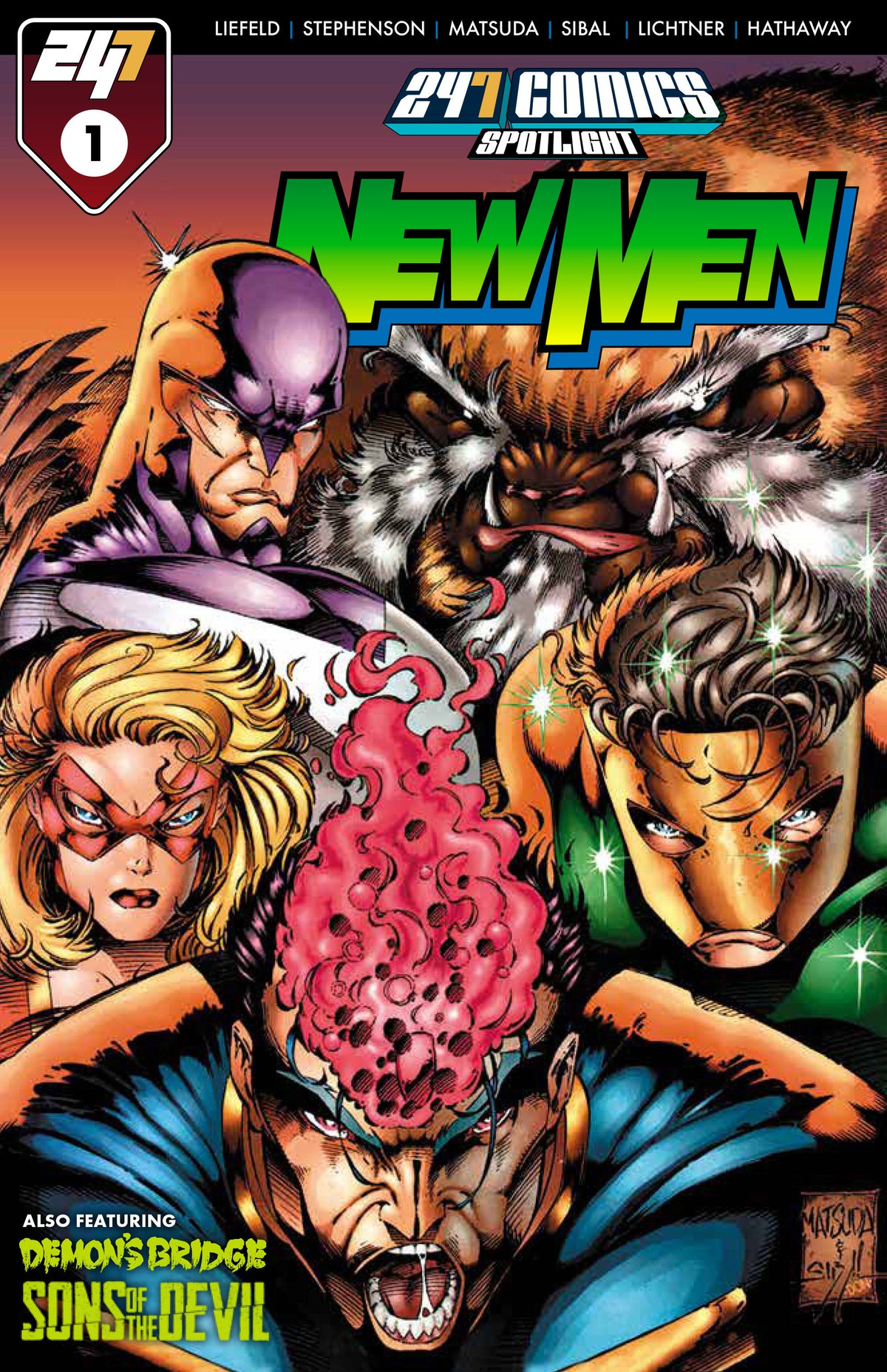 247 COMICS Presents / Spotlight #1 (Cover E - NEWMEN) - PREORDER