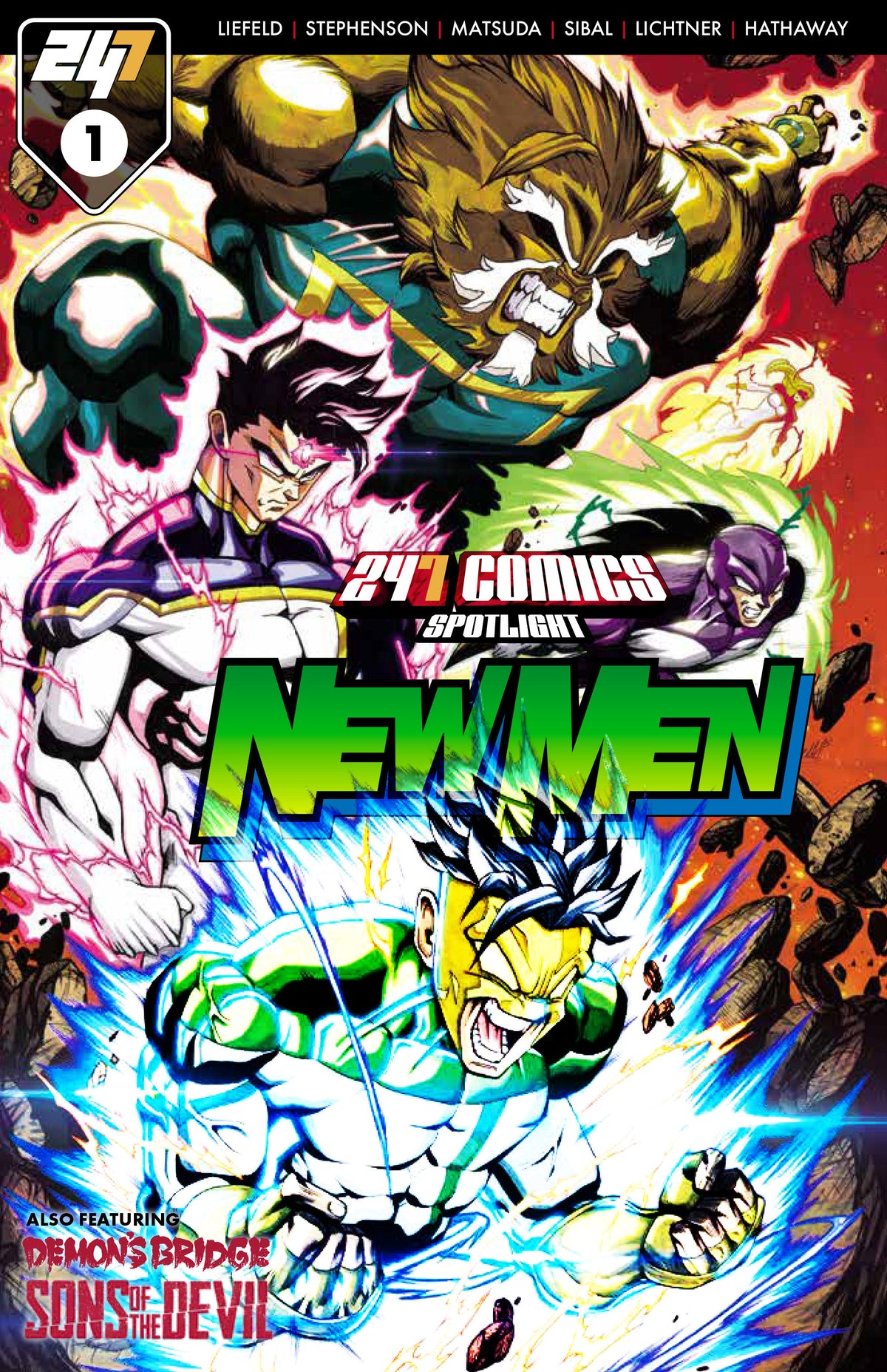 247 COMICS Presents / Spotlight #1 (Cover F - NEWMEN Manga Var) - PREORDER