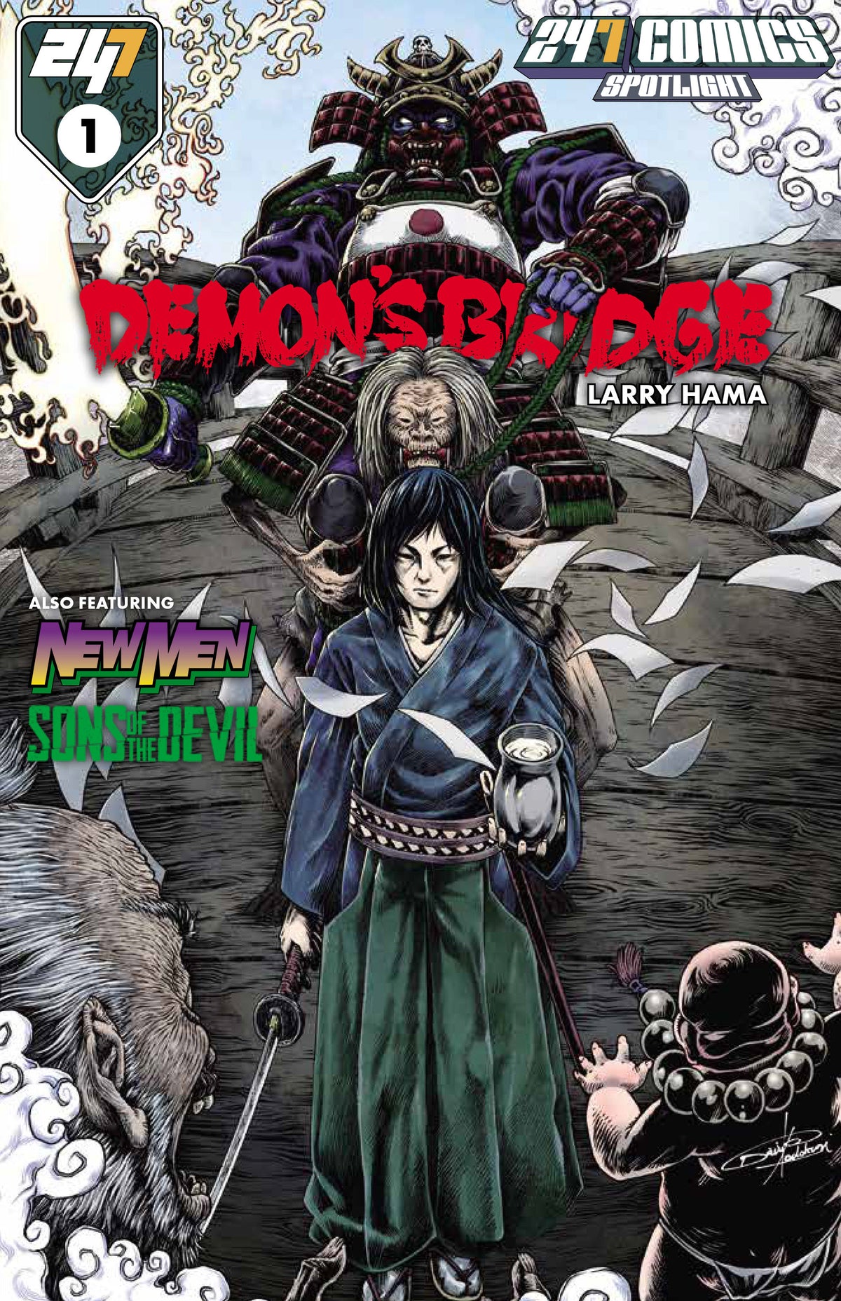 247 COMICS Presents / Spotlight #1 (Cover J - Demon's Bridge Manga Var) - PREORDER