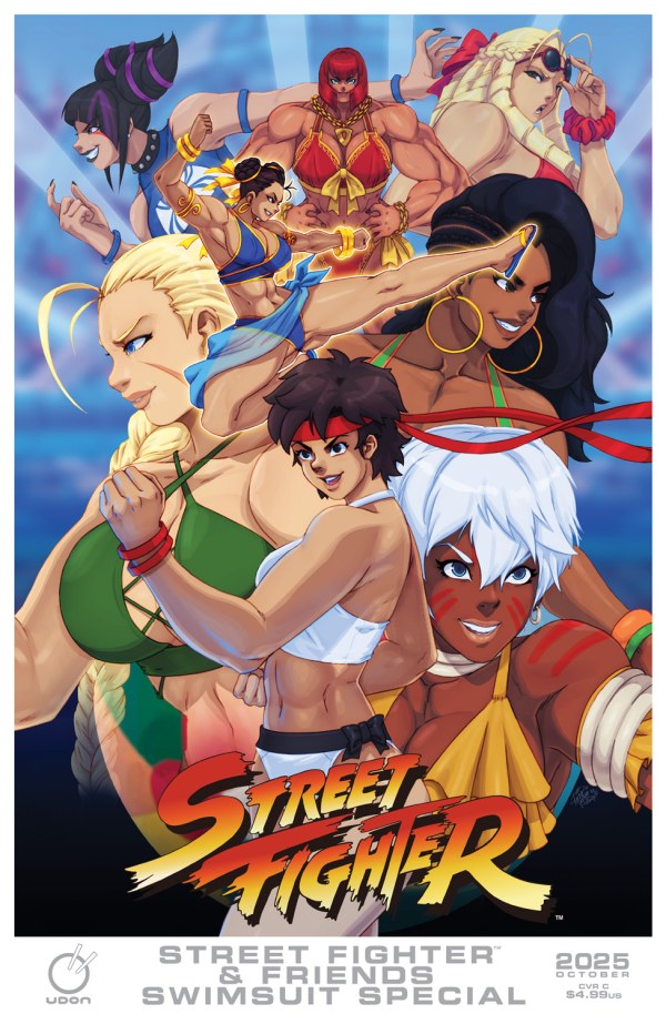 2025 Street Fighter & Friends Swimsuit Special #1 (Cover C Tovio Rogers Variant)