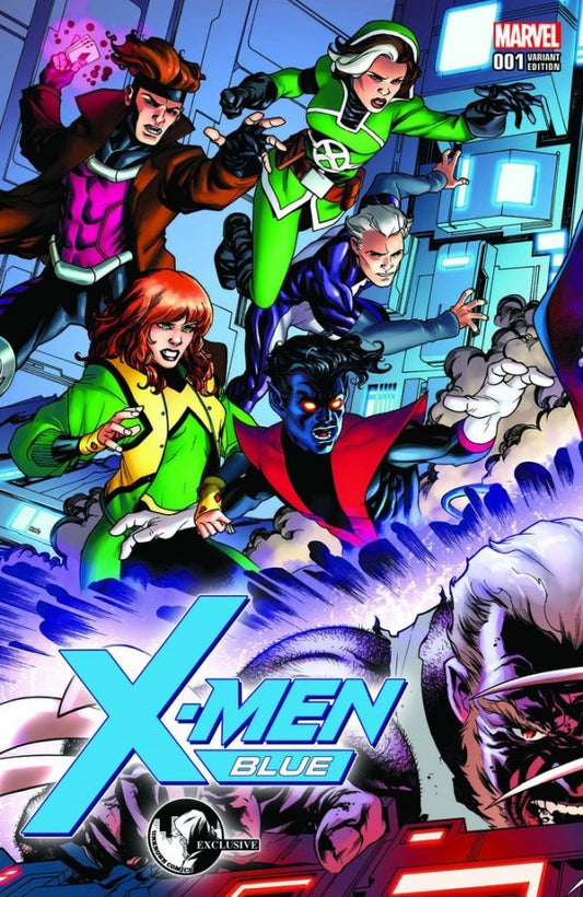 X-Men: Blue #1 (Unknown Comic Books Exclusive Connecting Variant)