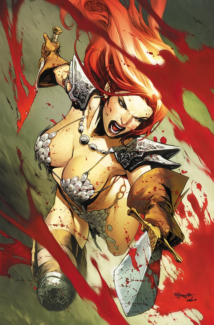 The Invincible Red Sonja #2 (Stephen Segovia Variant)