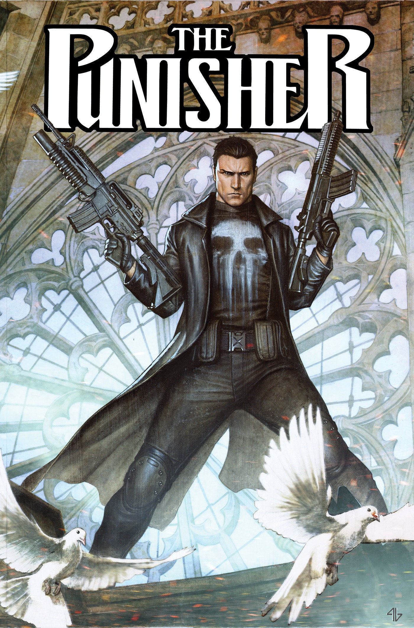 Punisher: Enter The War Zone Omnibus Adi Granov Cover [DM Only] - PREORDER