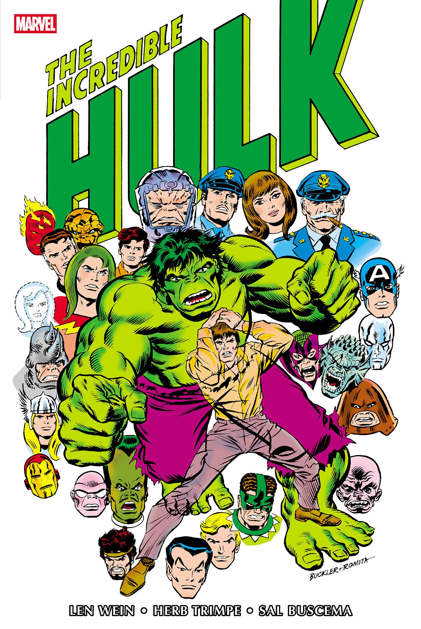 The Incredible Hulk Omnibus Vol. 4 Rich Buckler Cover - PREORDER