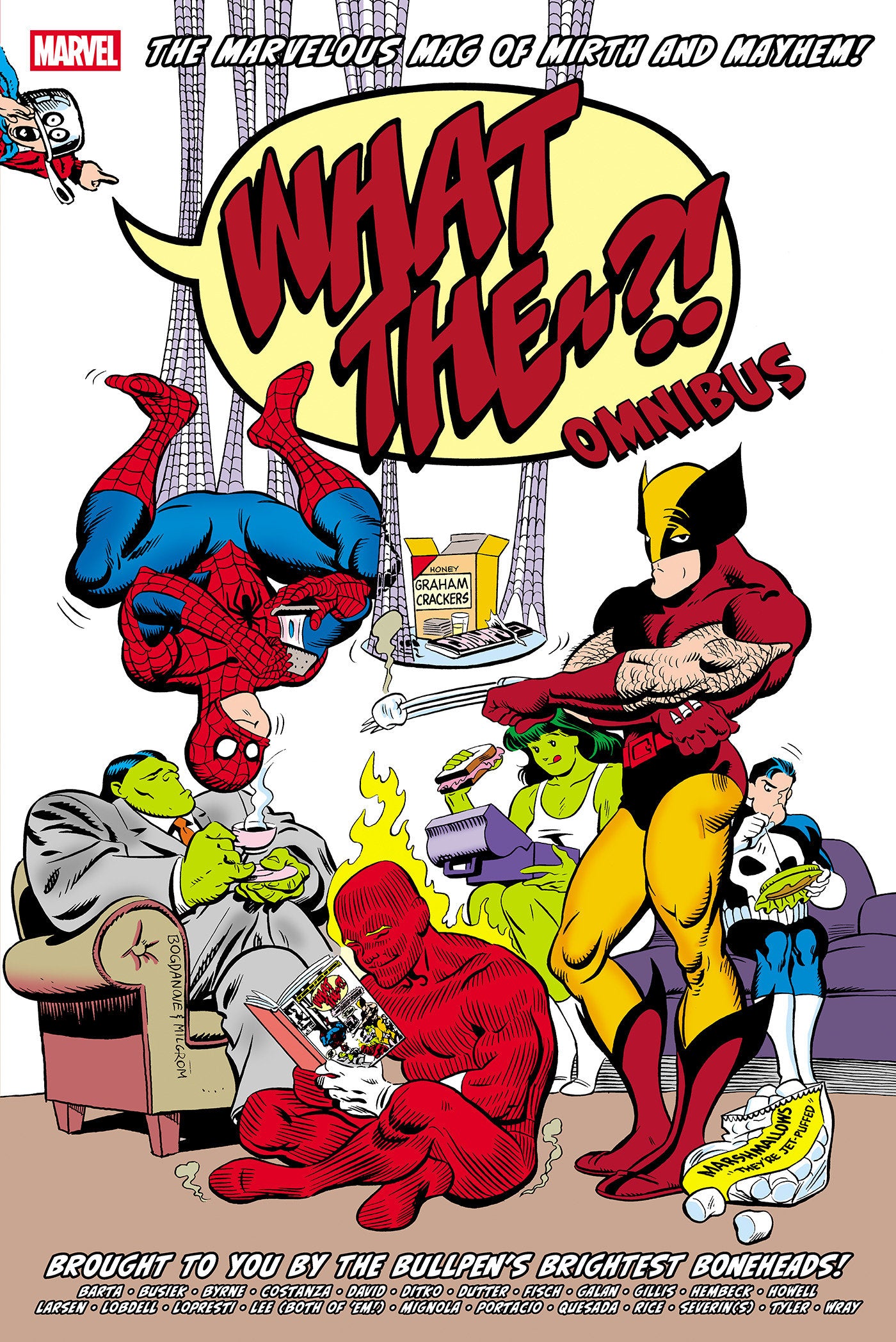 What The--?! Omnibus Jon Bogdanove Cover - PREORDER