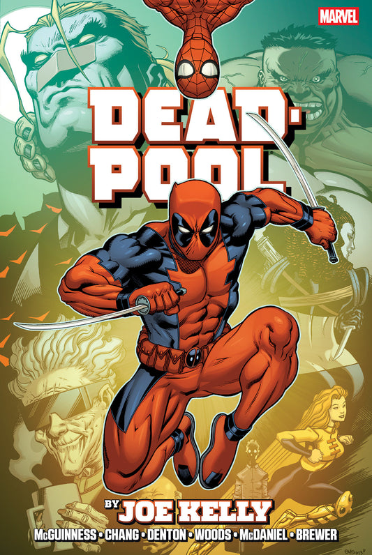 Deadpool By Joe Kelly Omnibus Ed Mcguinness Montage Cover [New Printing] - PREORDER