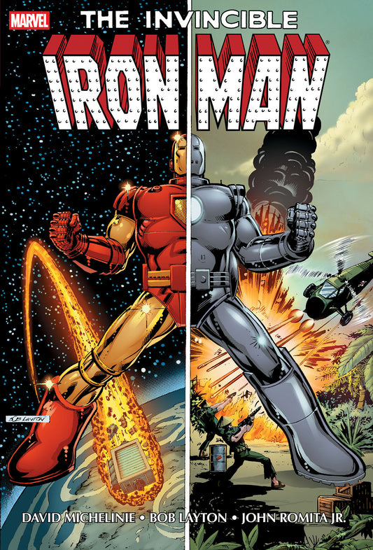 Iron Man By Michelinie, Layton & Romita Jr. Omnibus Vol. 1 Bob Layton Cover [New Printing, DM Only] - PREORDER