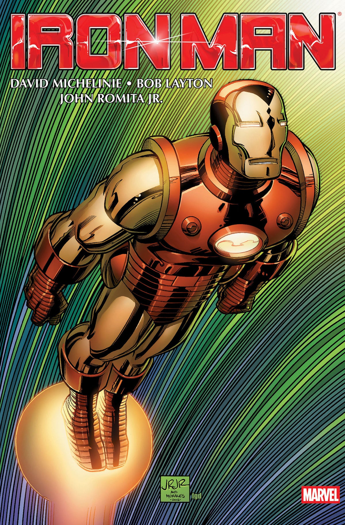Iron Man By Michelinie, Layton & Romita Jr. Omnibus Vol. 1 John Romita Jr. Cover [New Printing] - PREORDER
