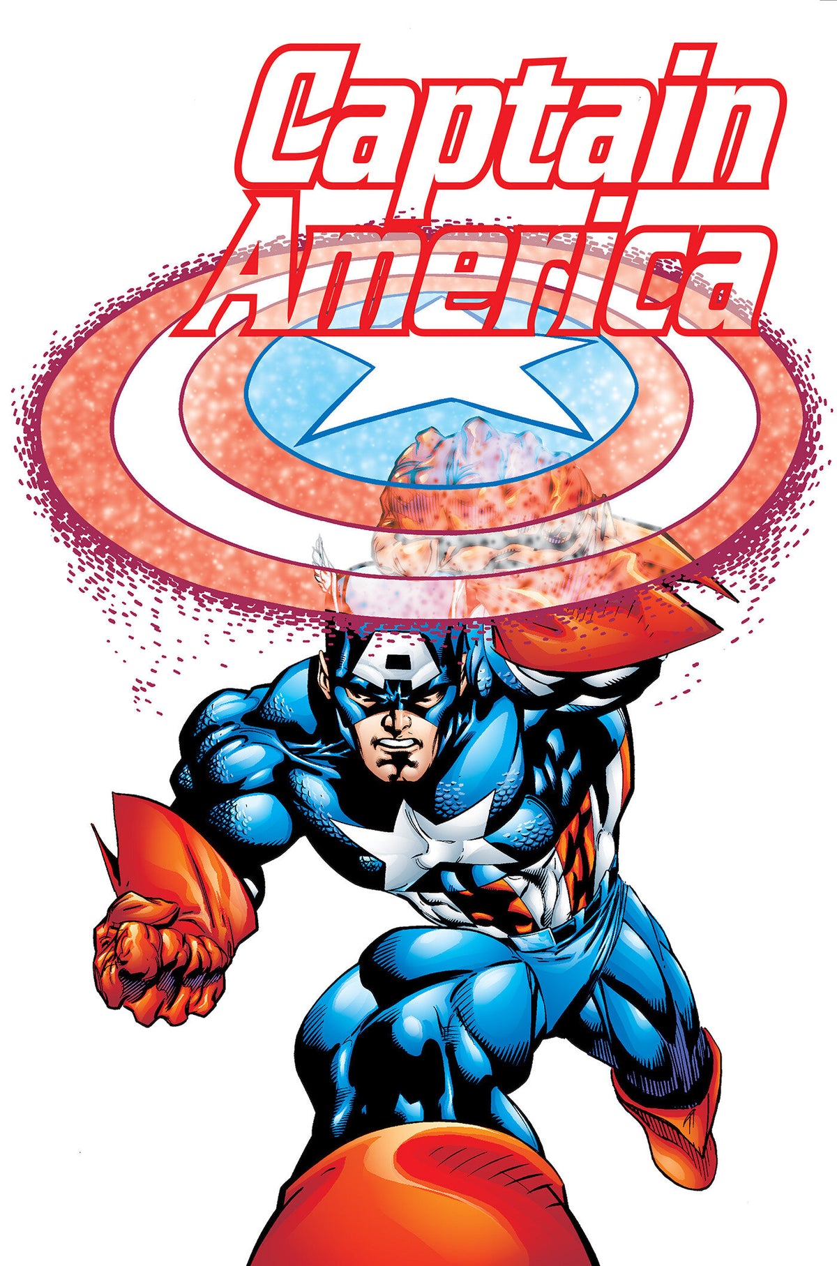 Captain America By Waid, Garney & Kubert Omnibus Andy Kubert Cover [New Printing, DM Only] - PREORDER