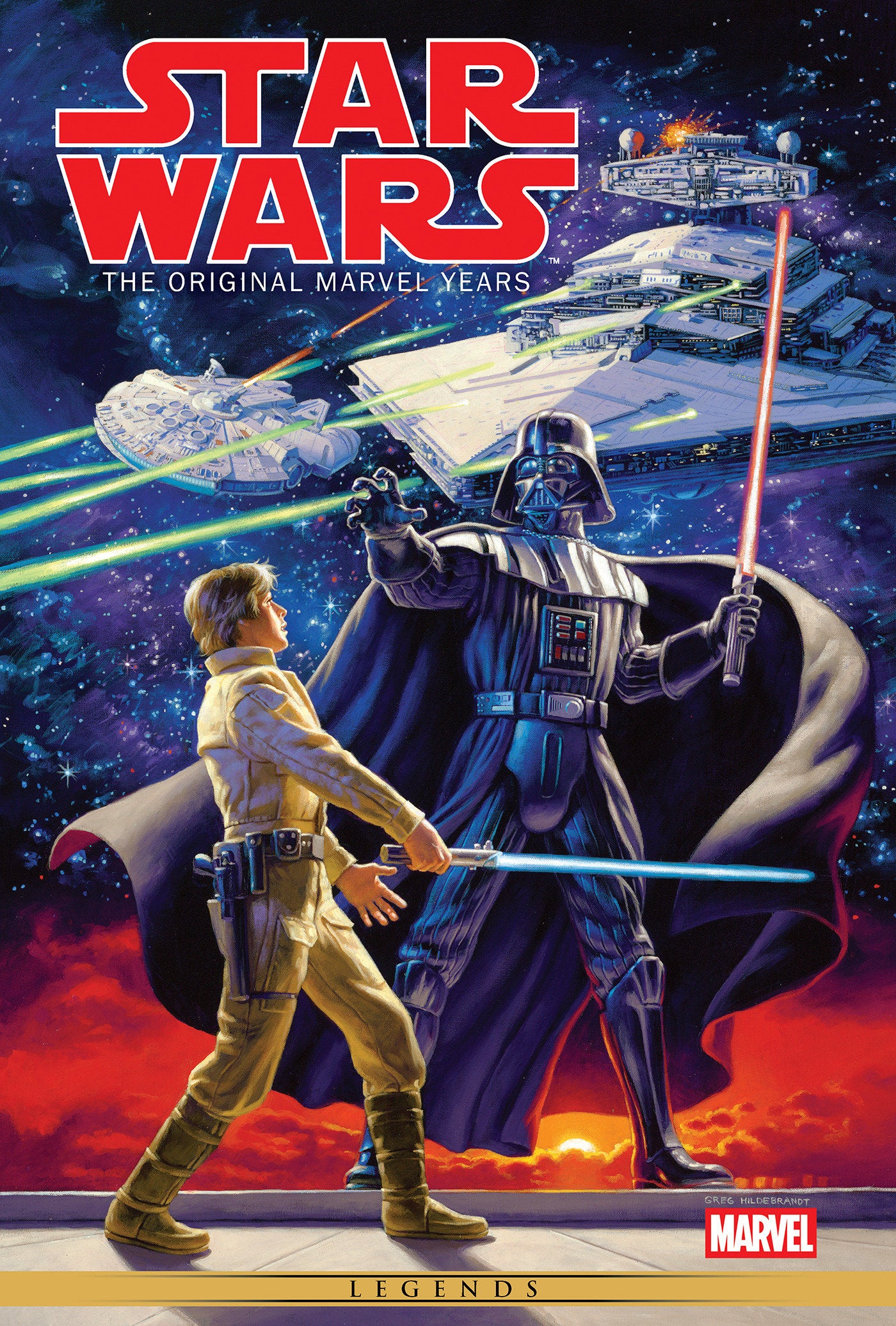 Star Wars: The Original Marvel Years Omnibus Vol. 1 Howard Chaykin Cover [New Printing] - PREORDER