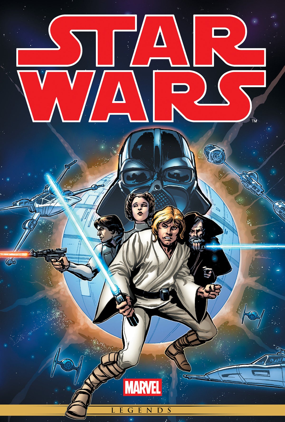Star Wars: The Original Marvel Years Omnibus Vol. 1 Greg Hildebrandt Cover [New Printing, DM Only] - PREORDER