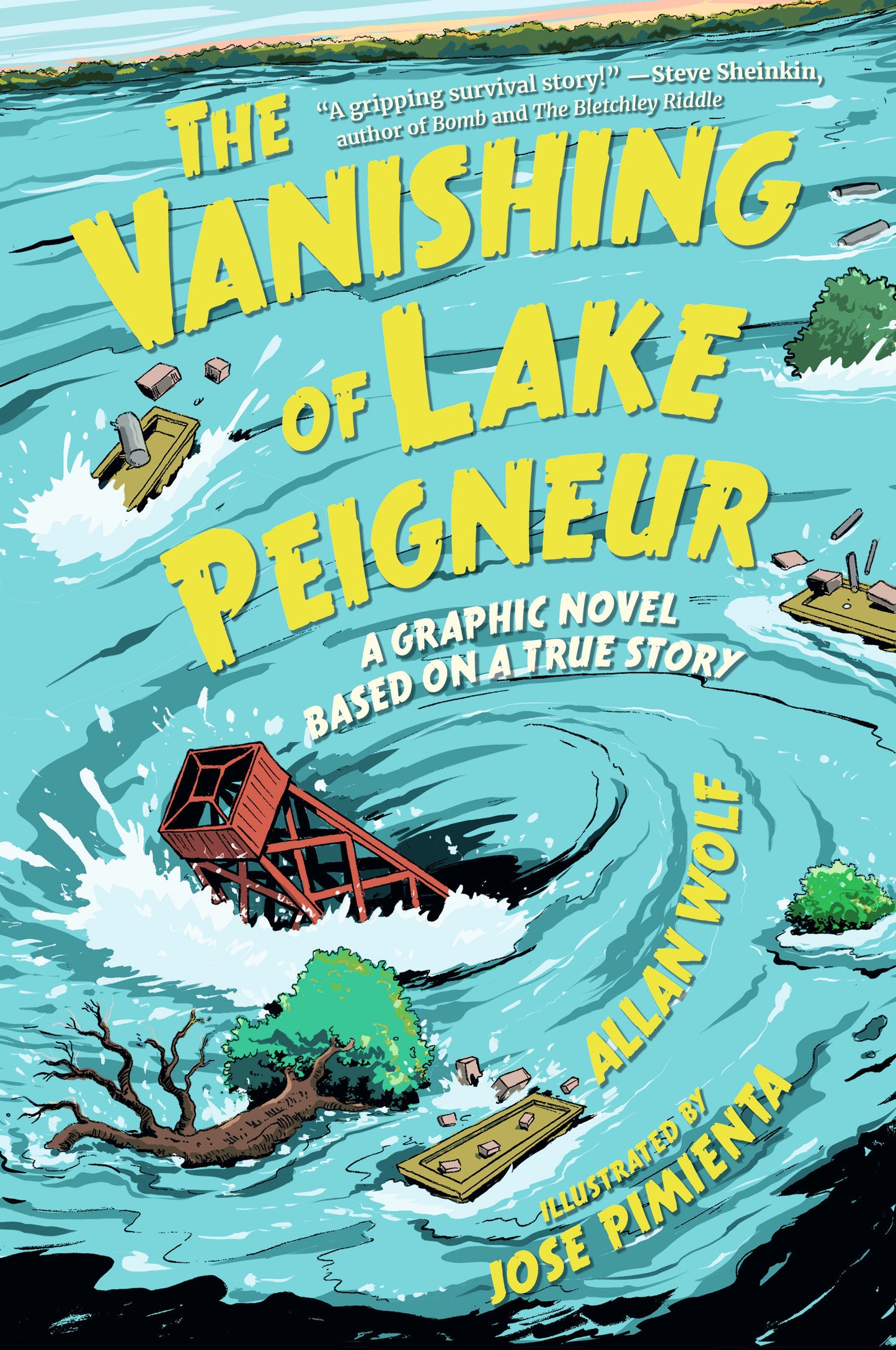 The Vanishing of Lake Peigneur: A Graphic Novel Based on a True Story - PREORDER