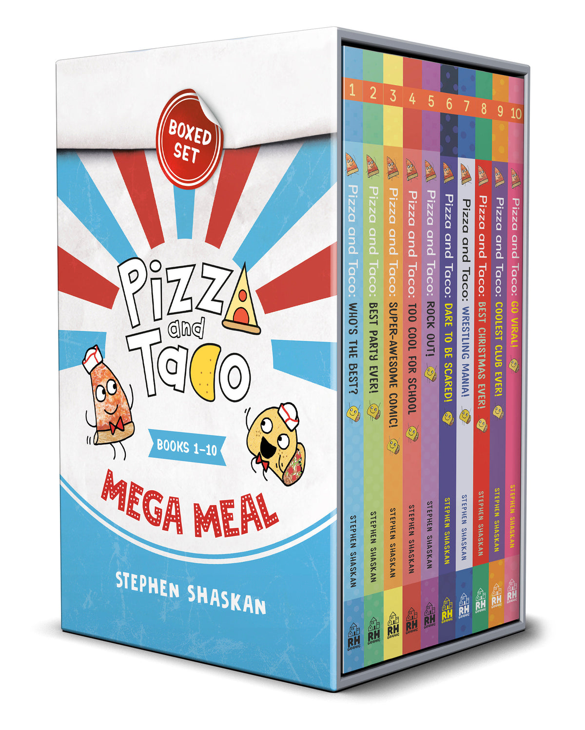 Pizza and Taco Mega Meal Boxed Set (Books 1-10) (Books 1-10) - PREORDER