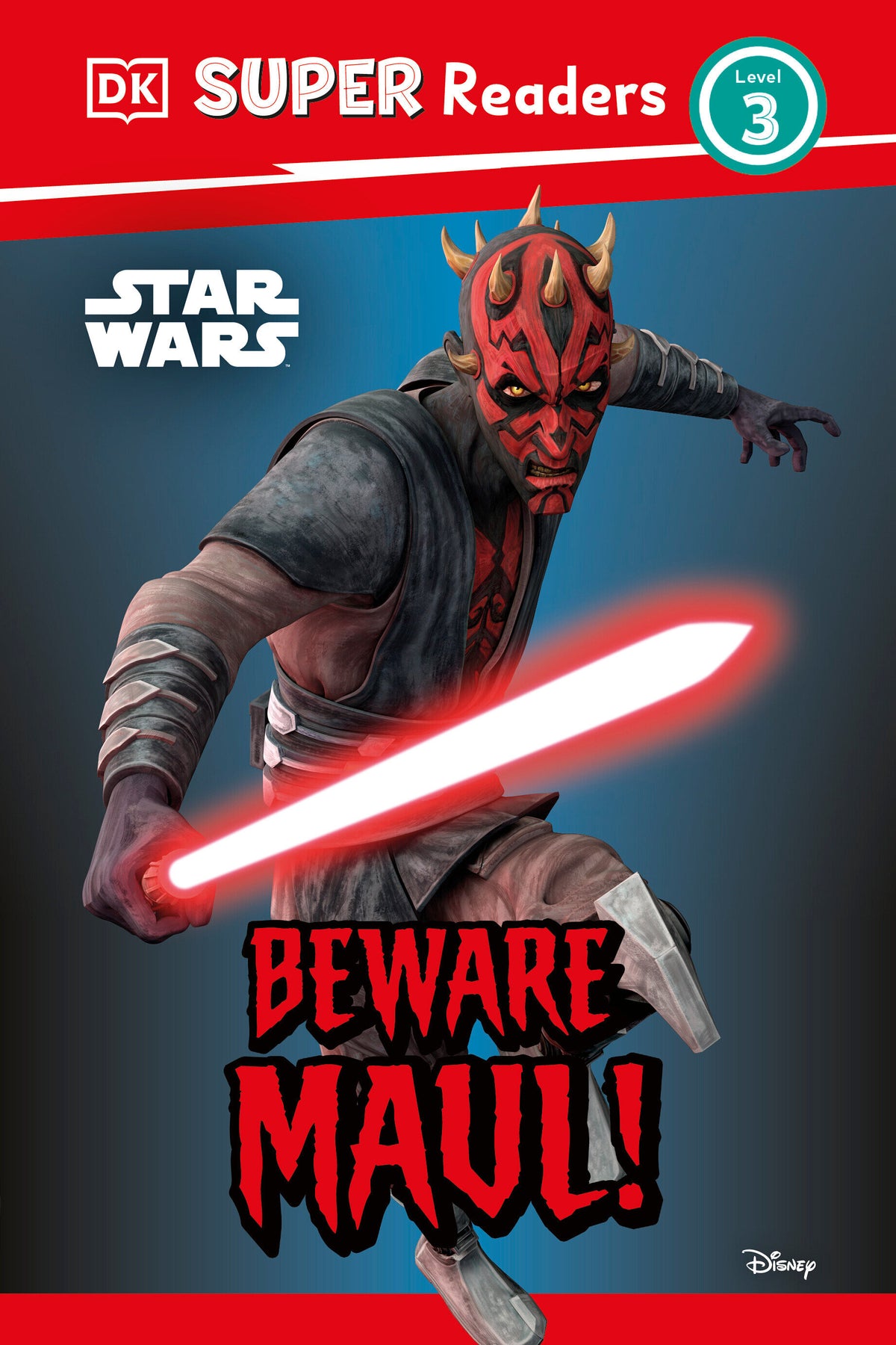 DK Super Readers Level 3 Star Wars Beware Maul! - PREORDER
