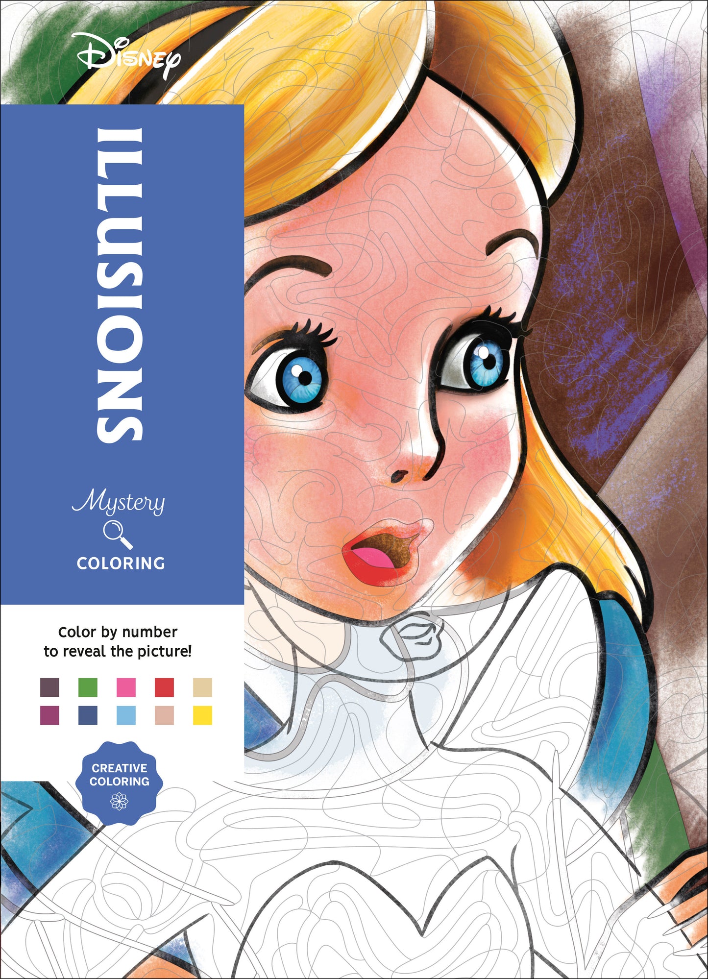 Disney Mystery Coloring: Illusions - PREORDER