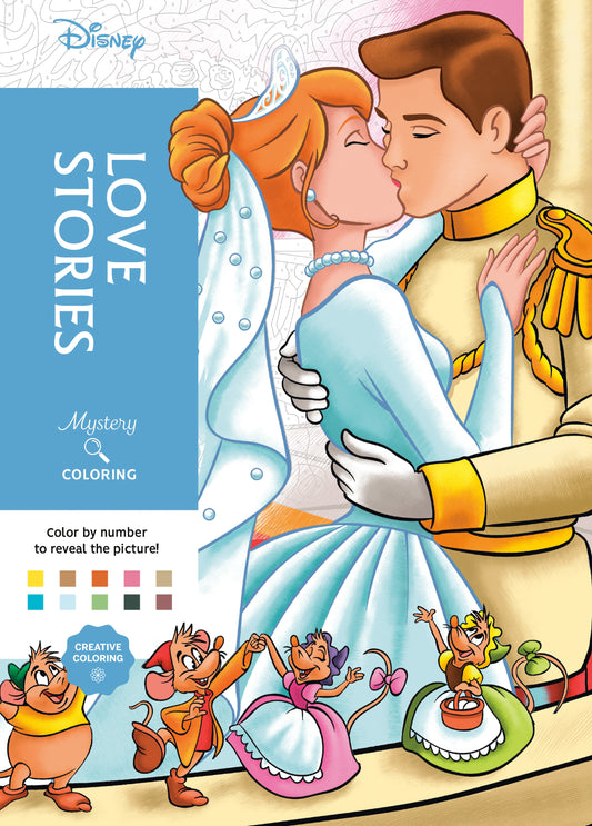 Disney Mystery Coloring: Love Stories - PREORDER