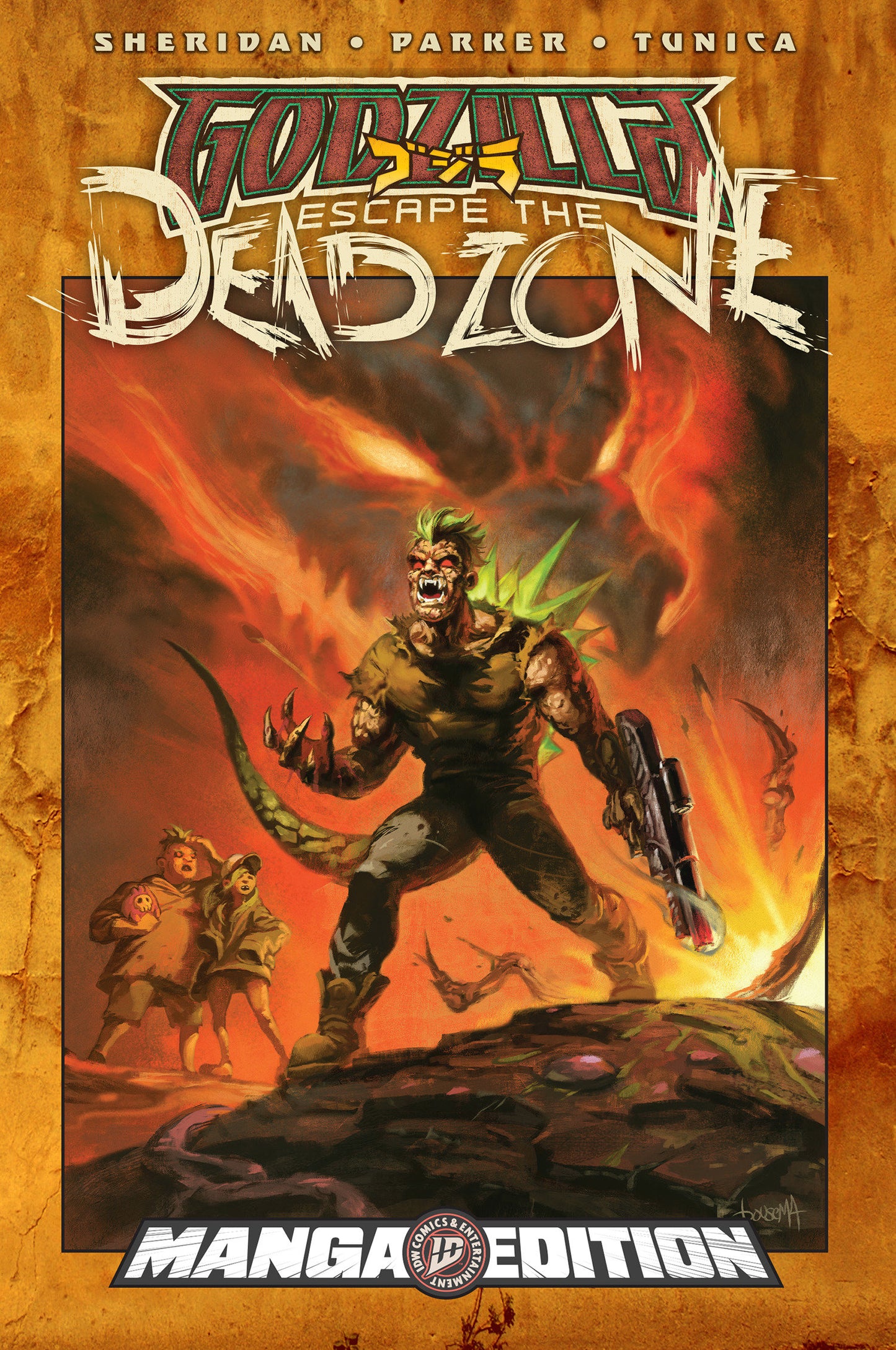 Godzilla: Escape the Deadzone [Kai-Sei Era]--Manga Style Edition - PREORDER