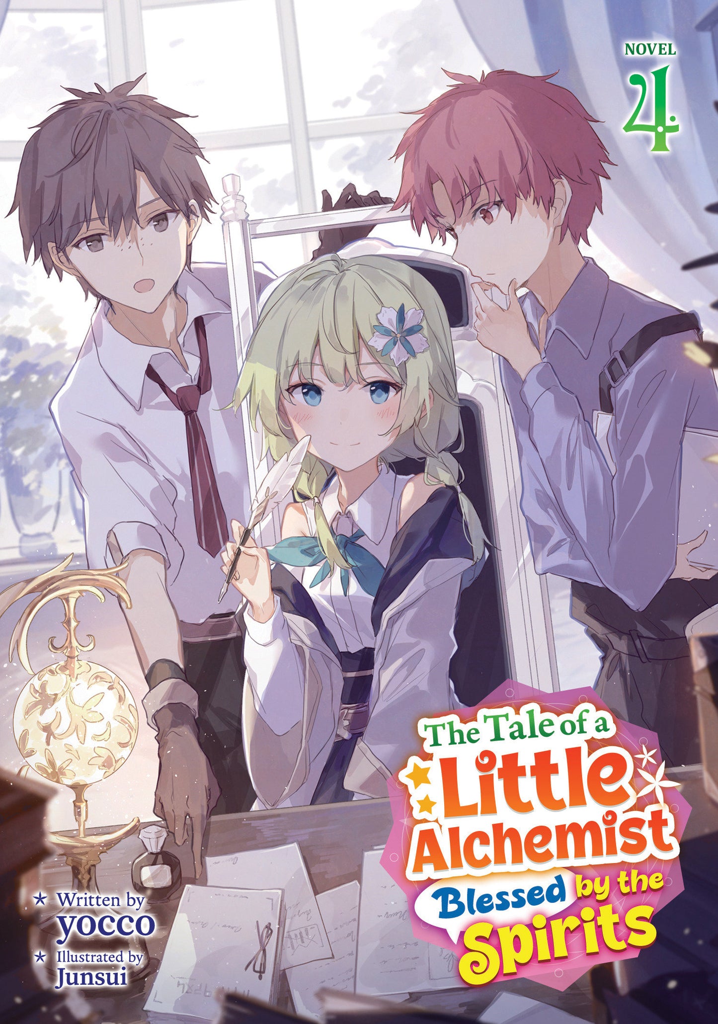 The Tale of a Little Alchemist Blessed by the Spirits (Light Novel) Vol. 4 (Light Novel) - PREORDER