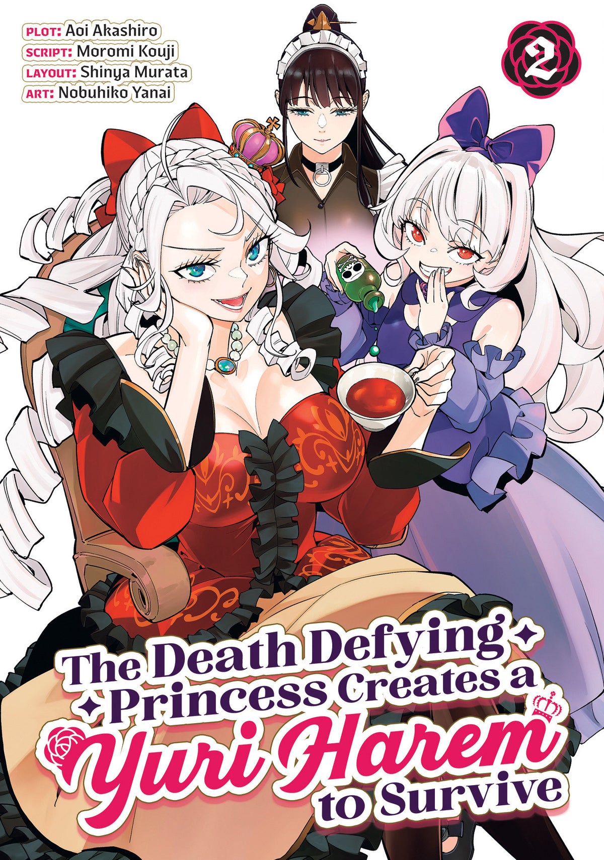 The Death Defying Princess Creates a Yuri Harem to Survive Vol. 2 - PREORDER