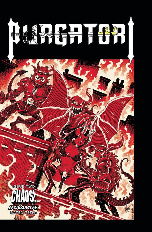 Purgatori #2 (Metal TMNT Homage Haeser)