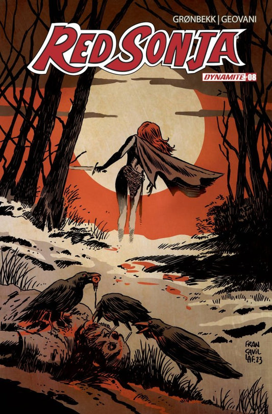 Red Sonja #8 (Cover D Francavilla)