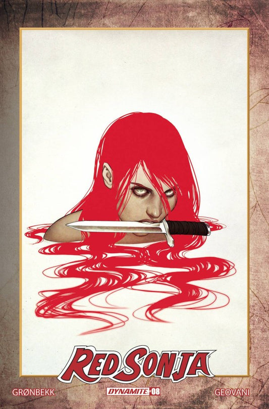 Red Sonja #8 (Cover F 1:10 Frison Modern Icon)