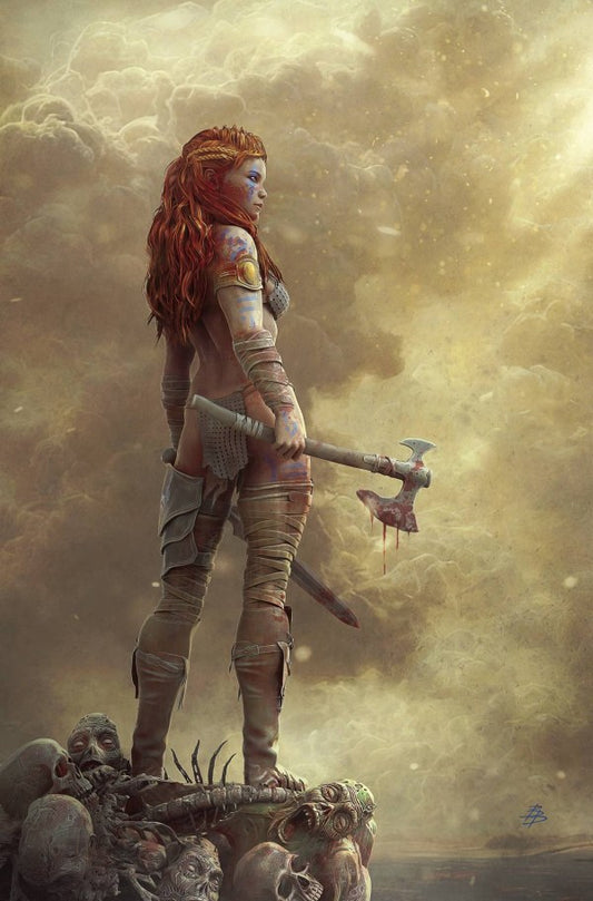 Red Sonja #8 (Cover K 1:15 Barends Virgin)