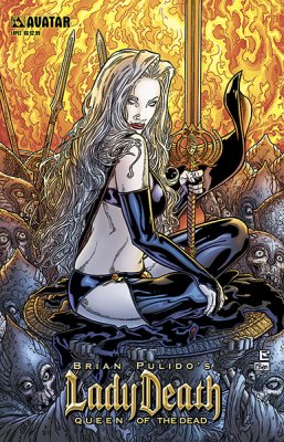 Lady Death: Queen of the Dead #1 (Lopez Cover)