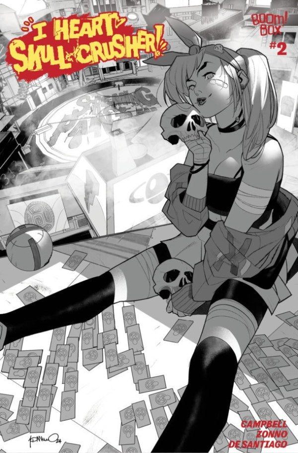 I Heart Skull-Crusher #2 (2nd Printing Simone Di Meo)