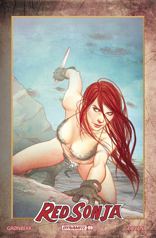 Red Sonja #9 (Cover F 1:10 Jenny Frison Modern Icon Variant)