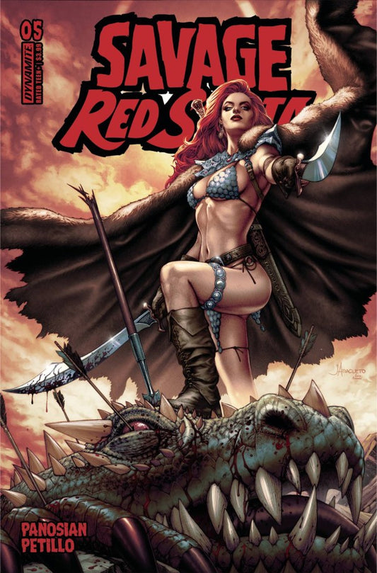 Savage Red Sonja #5 (Cover C Jay Anacleto Variant)